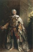 Thomas Gainsborough john campbell ,4th duke of argyll Germany oil painting artist